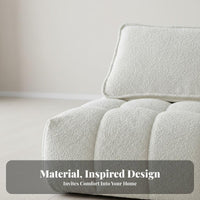Tofu Block Sofa Retro aesthetic configurable Couch Original Design Minimalist Aesthetic for Hosts
