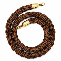 Braided Rope Barrier Stanchion Rope Decorative Heavy Duty