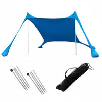 Portable Beach Canopy Quick Setup Camping Shade Tent Stable Frame for Fishing