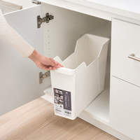 Storage Organizer Boxes, Narrow Plastic Container for Kitchen, Multi-Purpose PP Organizer Box, 35x11.5x23.5cm