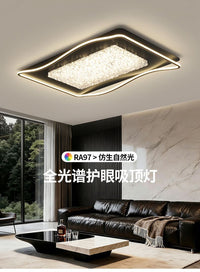 Modern Minimalist Ceiling Light with Full Spectrum Eye Protection for Living Room and Bedroom