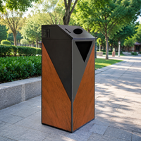 Sharps Bin for Healthcare Facilities, Large Capacity Freestanding Clinical Sharps Bin, Medical Hazardous Waste Bin Commercial Use