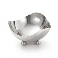 Serving Bowl with Feet Shallow Wave Serving Bowl Multi Functional for Hosts, Parties