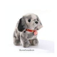 Walking Toy Dog with Bell Moving Electronic Dog Toy Interactive Stuffed Puppy Animated Stuffed Animal Barking for Children
