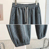 Joggers for Women, Sweatpants with Pockets and Elastic Waistband, Embroidered Ladies for Casual Wear and Lounging