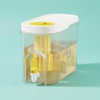 Fridge Beverage Dispenser Temperature Resistant Cold Brew Pitcher with Spigot
