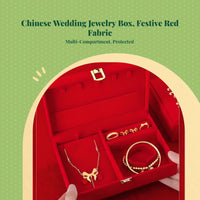 Wedding ring organizer box