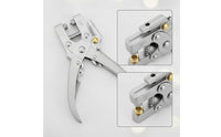 Handheld Punch Plier with Eyelets Eyelet Hole Punch Pliers Easy to Use Handheld Eyelet Plier for Crafters, Belt Making