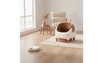 Large Capacity Open-Top Automatic Litter Box Safety Sensors Self-Cleaning Cat Litter Box for Busy Professionals, Apartments, Living Room