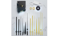 Automatic Time Setting DCF Radio Clock Movement Threaded Brass Shaft Radio Controlled Clock Movement Mounting Hardware Timekeeping Parts Hanging Bracket