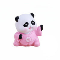 Small Gift Panda Dashboard Decoration Adorable Design Decorative Accessory Fine Details for Desktop
