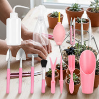 Succulent Garden Tool Set with Watering Bottle, Transplanting Tools, and Soil Shovels for Potted Plants