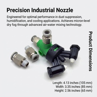 Stainless Steel Misting Nozzle, Industrial Humidifier Misting Nozzle, Agricultural Mist Spray Nozzle - Image 6