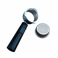 51mm Bottomless Portafilter Aluminum Alloy for Cafe, Home Kitchen, Baristas