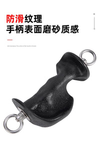 异形握把拉力器手柄双环单环健身器材配件扩胸划船训练握力器