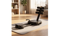 Core Workout Machine with Foam Rollers Sturdy Sit-up Assistant Stable Sit-up Exercise Equipment for Home Gym, Living Room