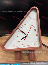 1970s Inspired Double Sided Station Clock