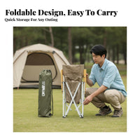 Highspine Camping Chair Lightweight Portable Seat Padded toprest for Beachgoers