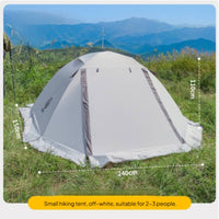 Double-Layer Tent Rainproof Dome Tent Weatherproof for Camping