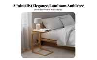 C-Shaped Sofa Stand Minimalist design C-Shaped Stand Movable for Balcony, Bedroom