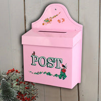 Wall Mount Mailbox Enchanting Design Vintage Wall Mount Mailbox Vintage Design Mail Container Decorative Rose Letterbox