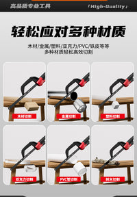 多功能迷你锯手工锯 金属塑料木材切割 小型手持钢锯家用维修工具