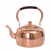 Pure Copper Water Kettle Thick Wall Construction Pure Copper Tea Kettle