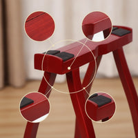 Chinese zither Stand Non-Slip Zither Stand Sturdy Display Holder for Instrumentalists, Home Training Music Lessons
