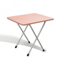 Space-Saving Folding Table Compact Foldable Table Portable Foldable Desk Stable for Students, Small Areas, Dorm Room, Outdoor