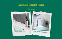 Touchless Infrared Automatic Faucet, Brass Sensor Tap