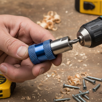 M10 Hex Shank Drill to Screwdriver Adapter for Power Drills