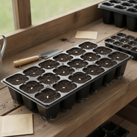 Seedling Starter Trays with Holes for Strawberry Watermelon Vegetables Succulents