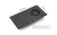 High-Pressure Cup Washer for Sink, Embedded Countertop, Automatic, for Milk Tea Shops, Desktop Press, Commercial