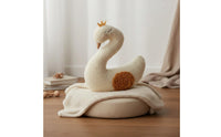 Cuddly Material Goose Prop Cute Design Stuffed Goose Lightweight