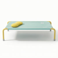 Elevated Dog Bed with Pillow Washable Raised Dog Cot with Mesh Comfortable