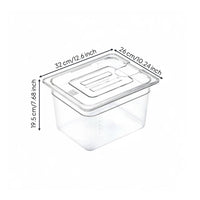 Sous Vide Container with Rack Optional Insulating Sleeve Specialty Cookware