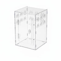 Acrylic Amphibian Box Secure Lock Acrylic Amphibian Enclosure Abrasion Resistant