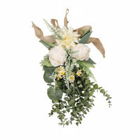 Blossom Bloom Wall Arrangement Lifelike Appearance Artificial Flower Swag