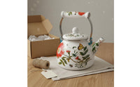 Enamel Kettle Induction Compatible Kitchenware Easy to Clean Household Cookware for Stovetop