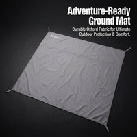 Ground Sheets for Camping, Waterproof Tarpaulin Heavy Duty Oxford Textile, Shelt #variant:250x250cm with Webbing
