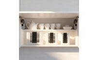 3 Pieces Lid Storage Rack ABS Plastic Food Container Lid Organizer
