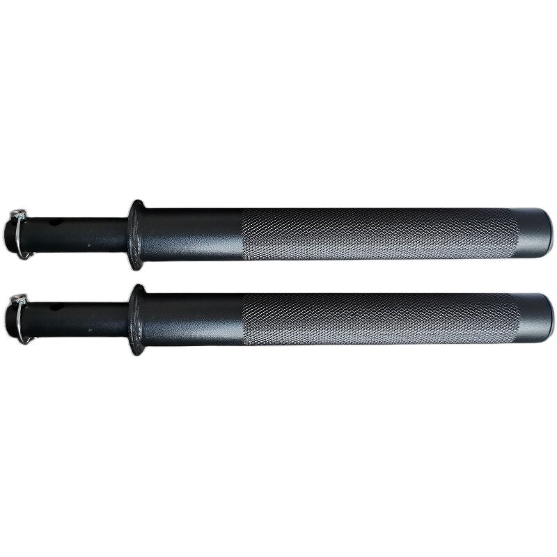 Blk Knurled Pin 2PC