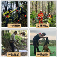 户外丛林防蛇咬护腿套防水裤腿套刀刮布野外防蚊虫叮咬训犬腿部套