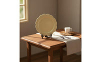 Miniature Dinner Plate Fine Craftsmanship Vintage Design Doll Plate Realistic Detailed boarder Mini Tray for Diorama