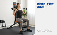 Sit Up Bench, Multifunctional Dumbbell Bench, Foldable Fitness Chair, Abdominal Exercise Equipment, Adjustable Weight Bench