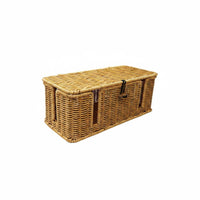 Woven Power Strip Hider Box Easy to Clean for Bedroom, Office