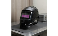 Heat Resistant Auto-Darkening Metal Joining Helmet Light Blocking Auto Darkening Metal Joining Helmet Anti-Glare Safety Gear Eye Protection for Welders, Professionals, Workshop, Factory