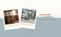 Stove Pipe Elbow, Iron, Heat-Resistant, Outdoor Heating