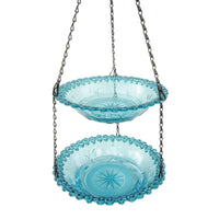 Bird Feeder with Bath Secure Bird Bath with Feeder Tray for Backyard, Balcony
