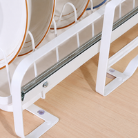 pull-out dish rack